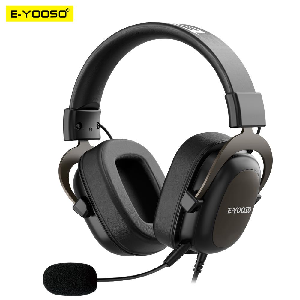 Home Cinema Headphones - E-YOOSO H2828D Gaming Headphone,3.5mm Surround sound