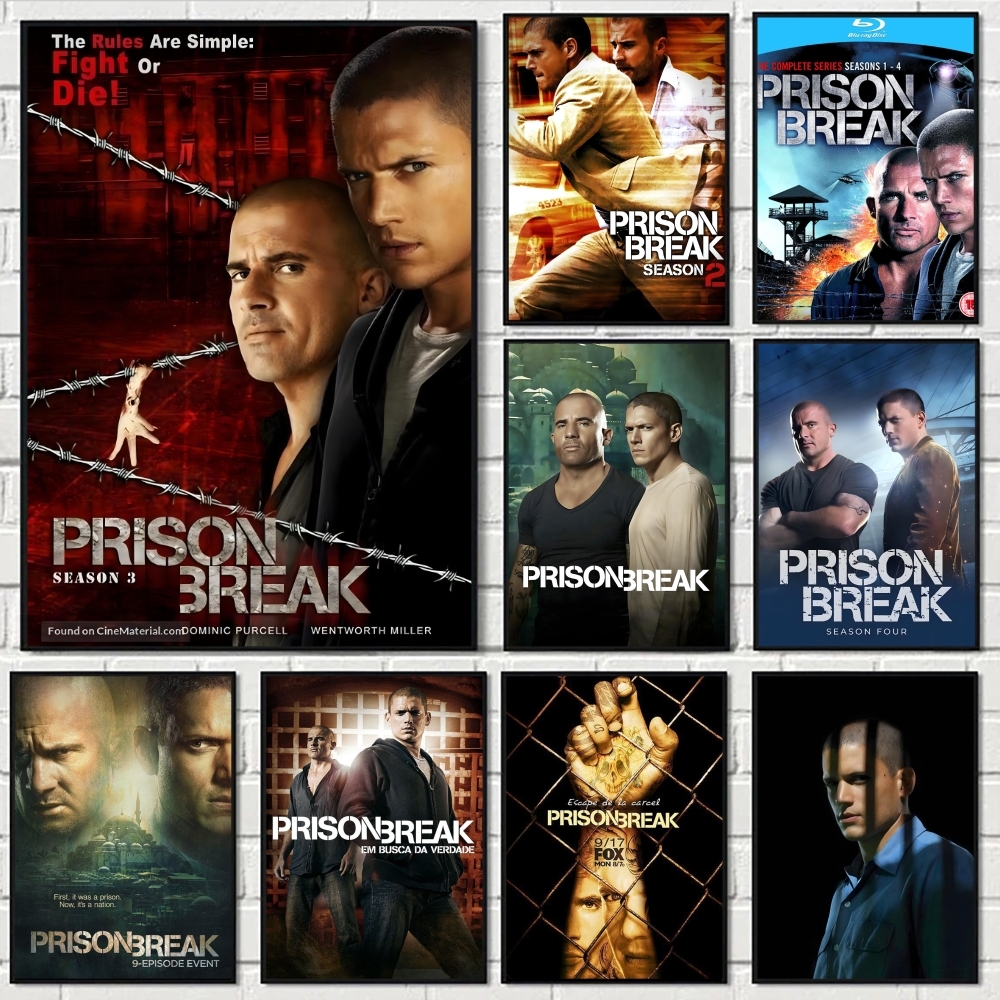 Home Cinema Tv - TV P-Prison Break Poster Perfect Space