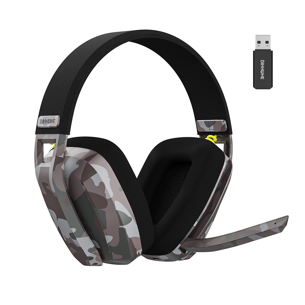 Home Cinema Headphones - BINNUNE BW06 2.4GHz Wireless Gaming Headset