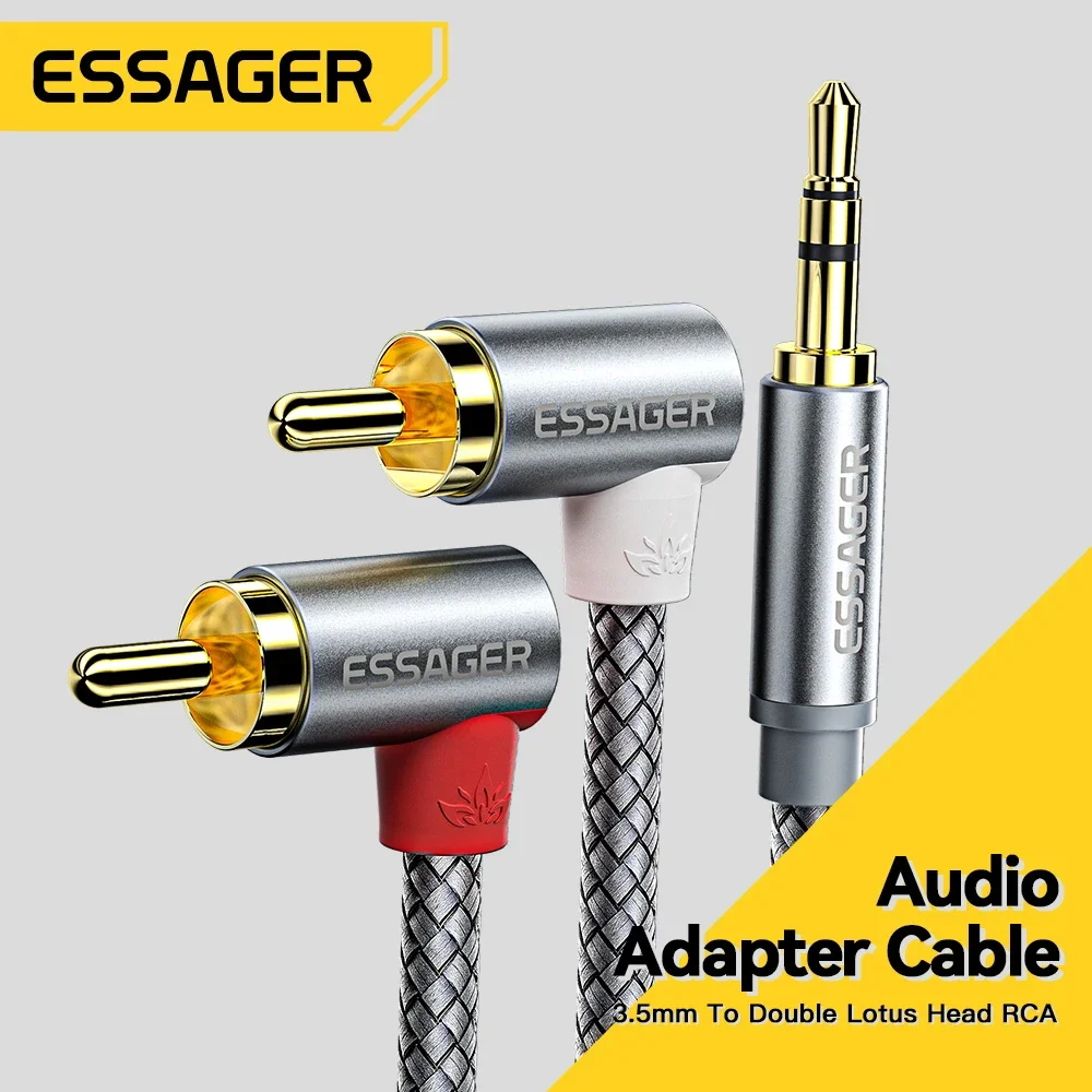 Home Cinema Tv - Essager 90 ° Angle RCA Audio