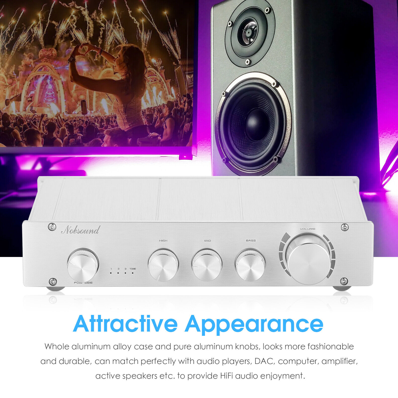 Nobsound HiFi 3-way Class A Di – Home Cinema Samsung 5.1 recenzja i cena