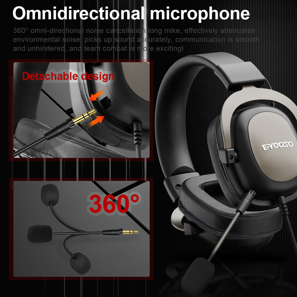 E-YOOSO H2828D Gaming Headphon – Home Cinema Headphones recenzja i cena