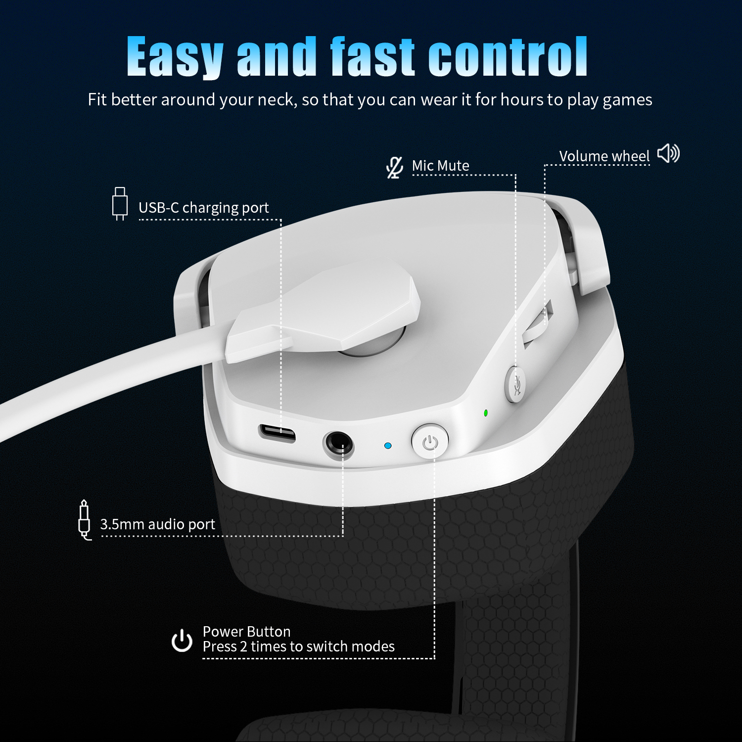 NUBWO G06 2.4G Dual Wireless G – Home Cinema Headphones recenzja i cena