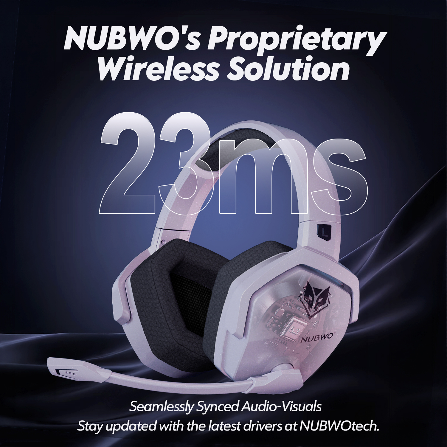 NUBWO G06 Dual Wireless Headse – Home Cinema Headphones recenzja i cena