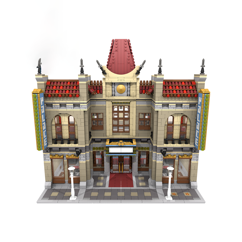 3486PCS MOC Street View Chines – Home Cinema Diy recenzja i cena