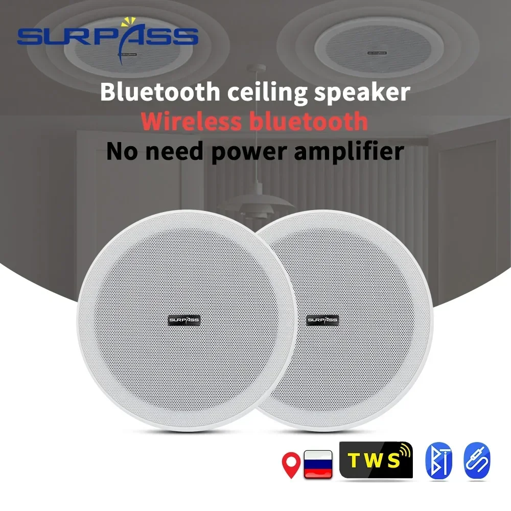 Ceiling Bluetooth Speaker 6inc – Home Cinema Speaker System recenzja i cena