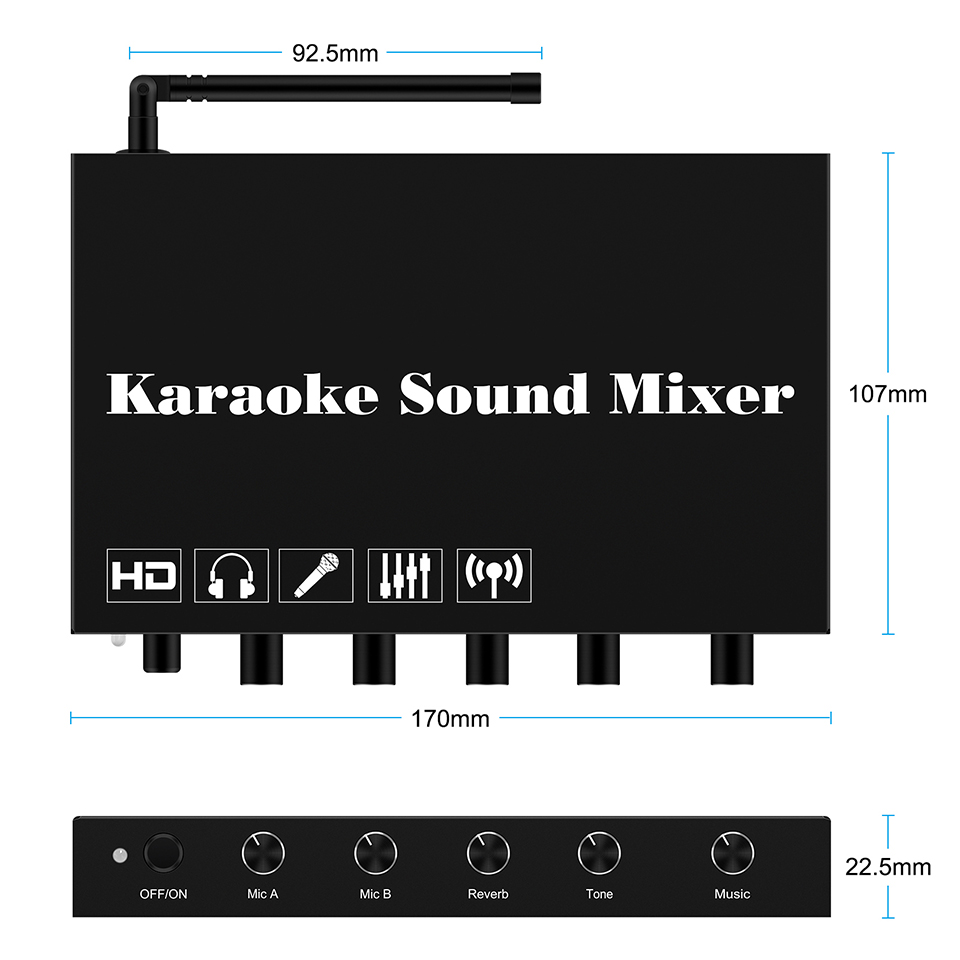 HDMI Karaoke Player Mixer Home – Home Cinema Tv recenzja i cena