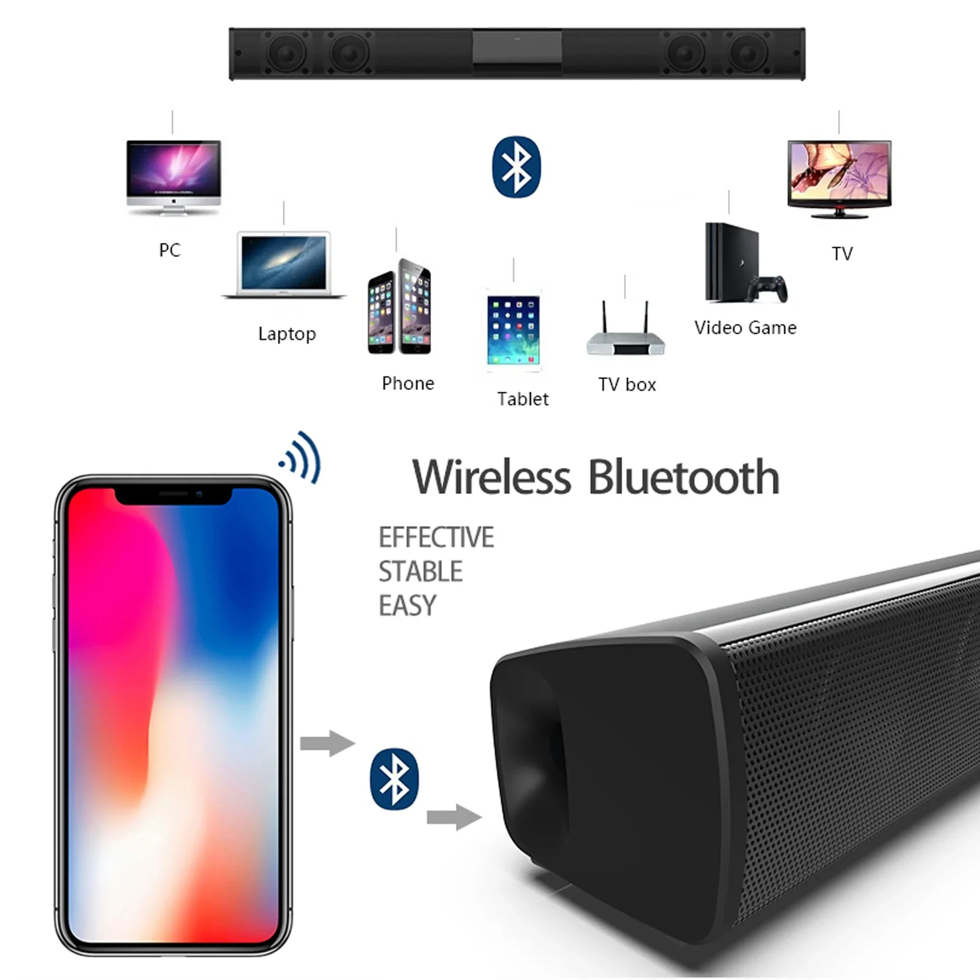 40W Bluetooth 5.3 Speaker With – Home Cinema Samsung 5.1 recenzja i cena