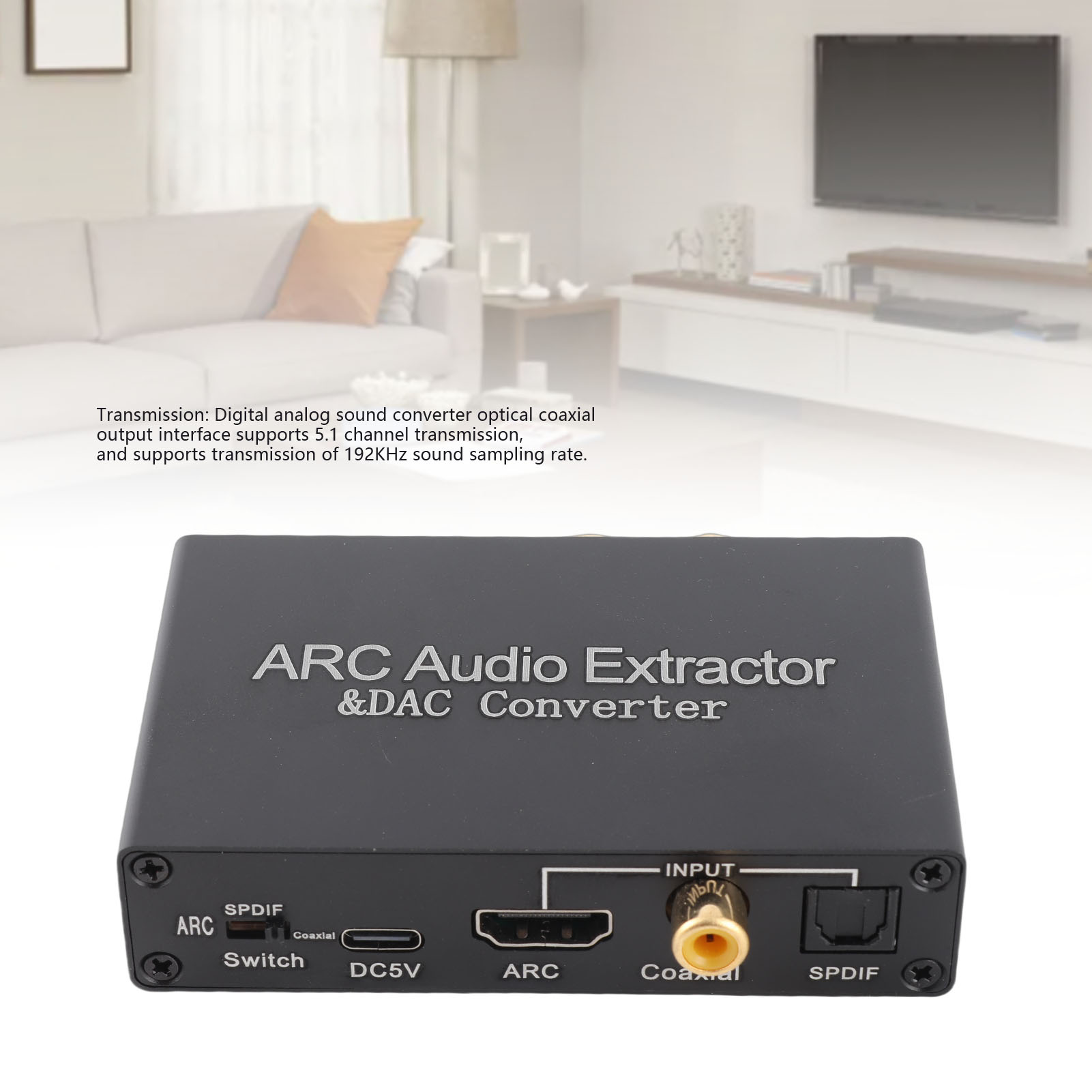 HD Output ARC Sound Extractor  – Home Cinema Headphones recenzja i cena