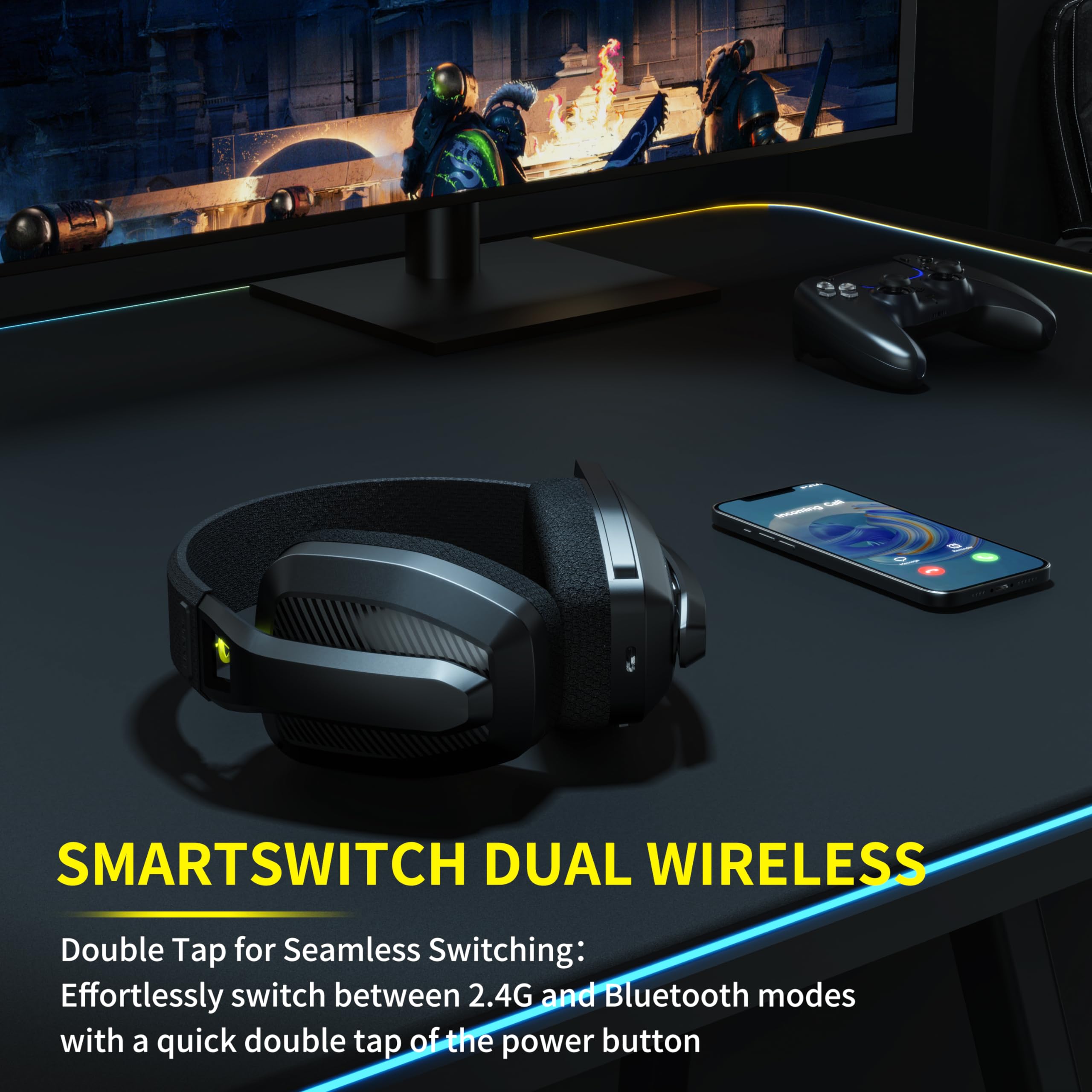 BINNUNE BW06 2.4GHz Wireless G – Home Cinema Headphones recenzja i cena