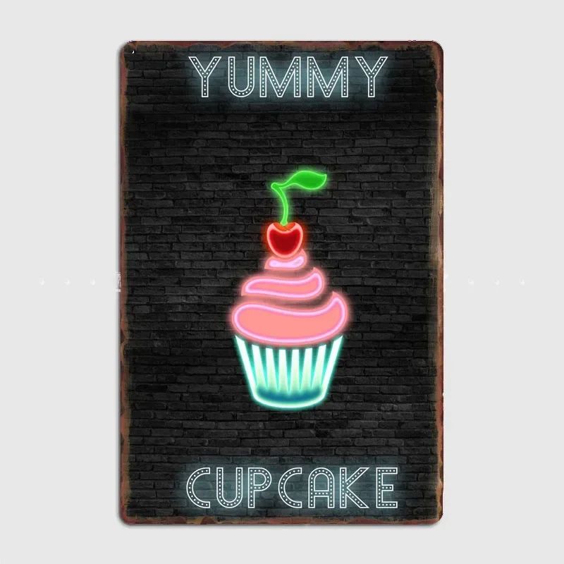 CUPCAKE Food Neon Sign Metal S – Home Cinema Food recenzja i cena