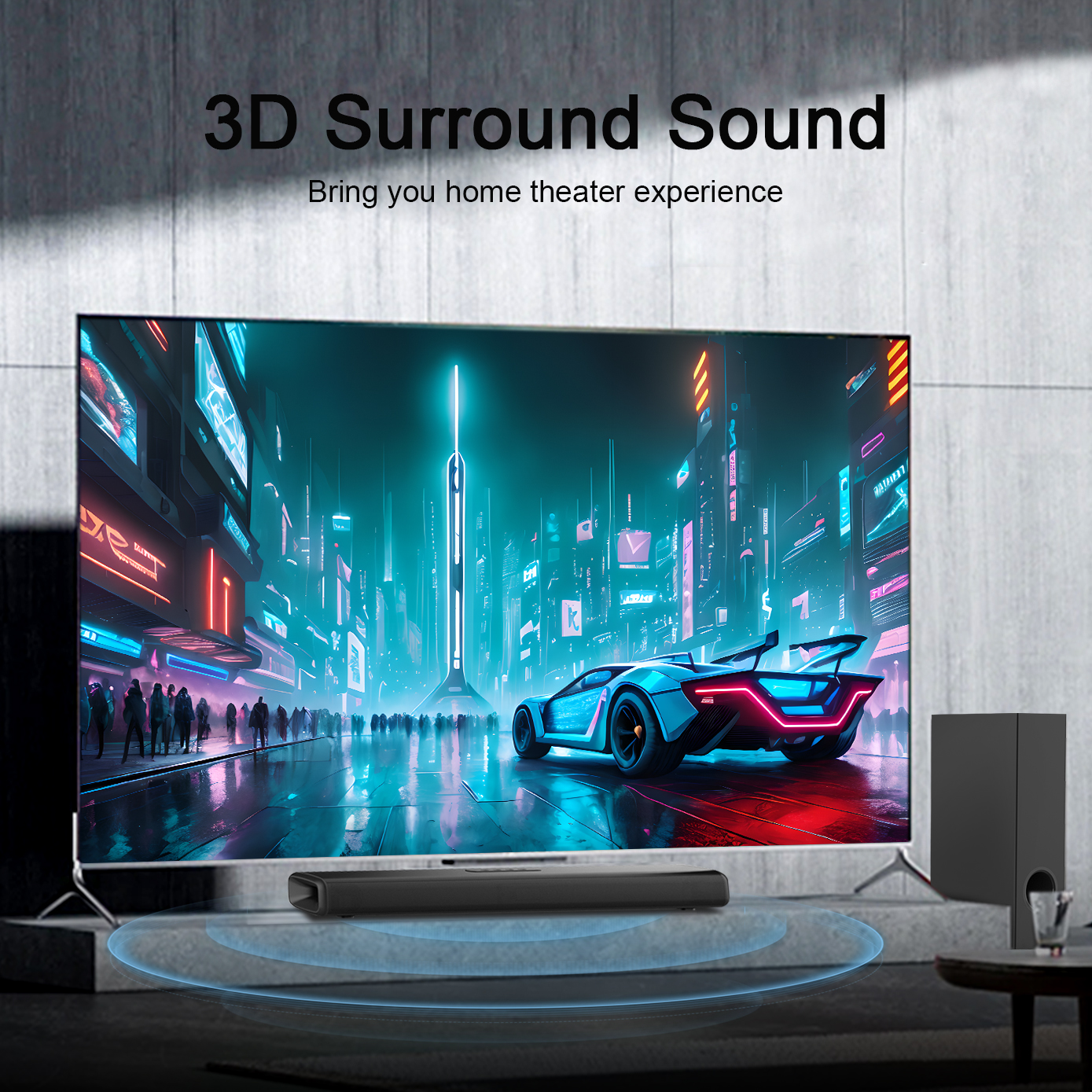 100W TV Sound Bar with Subwoof – Home Cinema Samsung 5.1 recenzja i cena