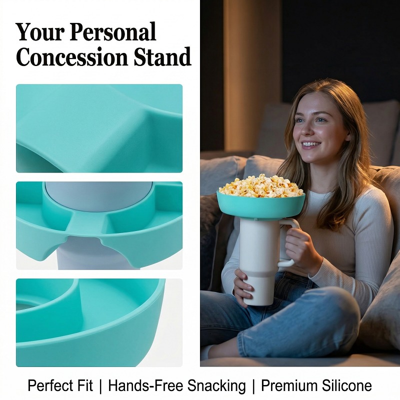 Divided Snack Plate with Cup H – Home Cinema Food recenzja i cena