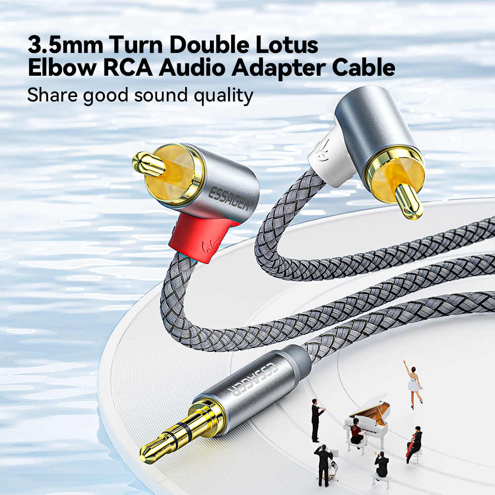 Essager 90 ° Angle RCA Audio S – Home Cinema Tv recenzja i cena