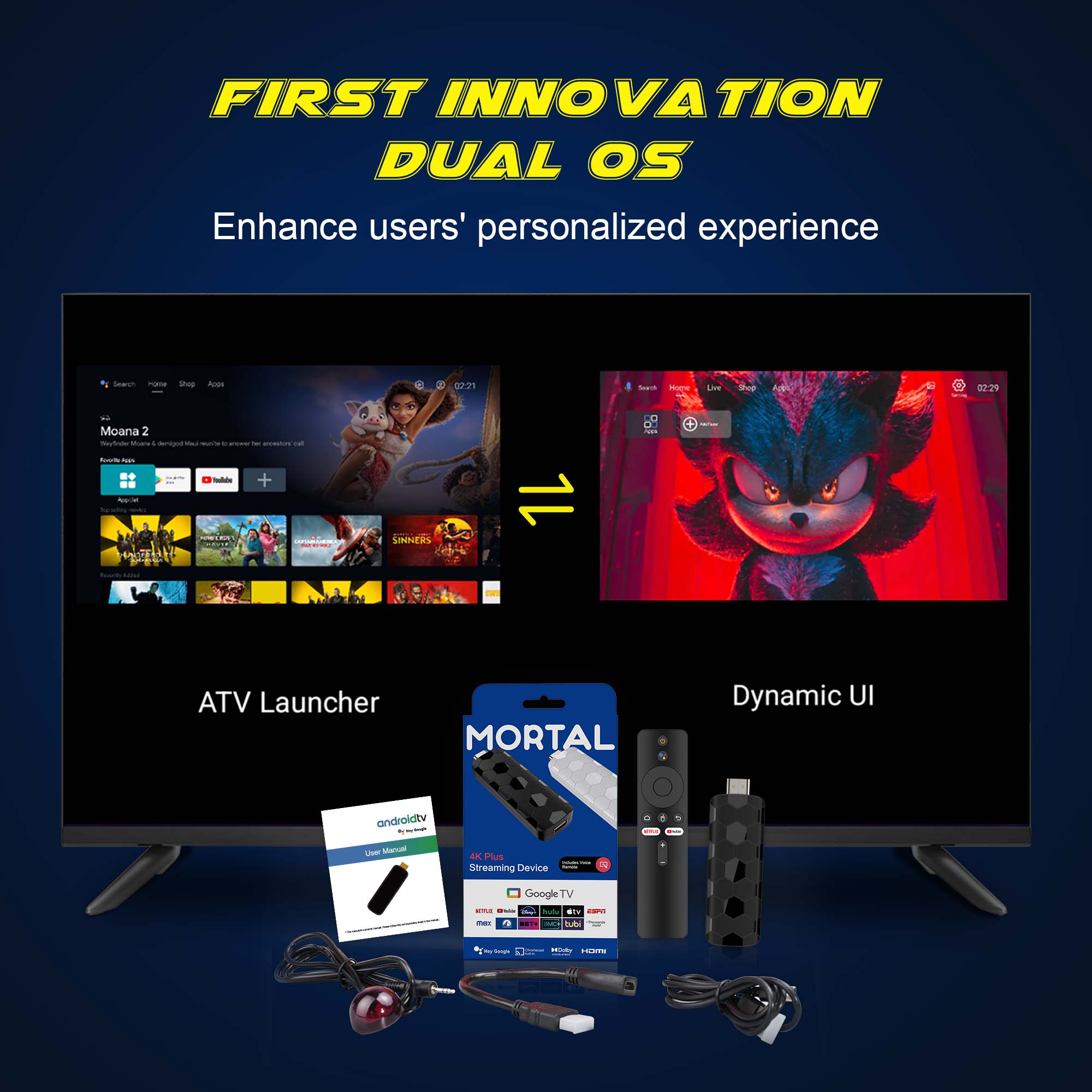 Mortal R3+ TV Stick Android 16 – Home Cinema Tv recenzja i cena