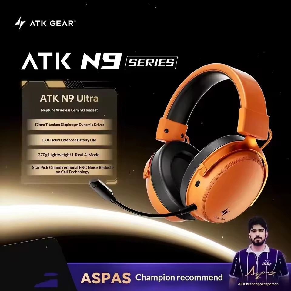 ATK N9 2.4GHz Wireless Gaming  – Home Cinema Headphones recenzja i cena