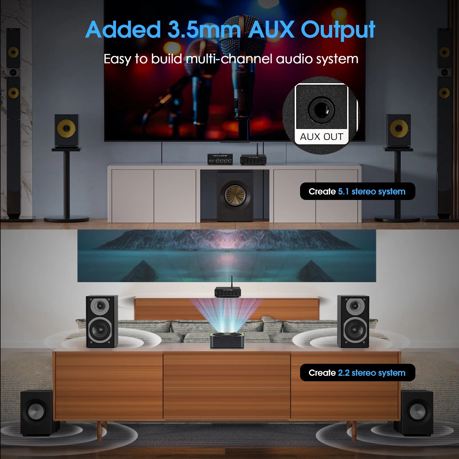 Douk Audio NS-14G-PRO HiFi 2.1 – Home Cinema Samsung 5.1 recenzja i cena