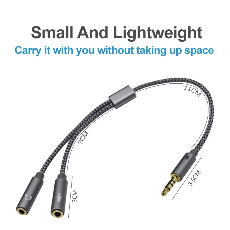 Headset splitter 3.5mm audio m – Home Cinema Headphones recenzja i cena