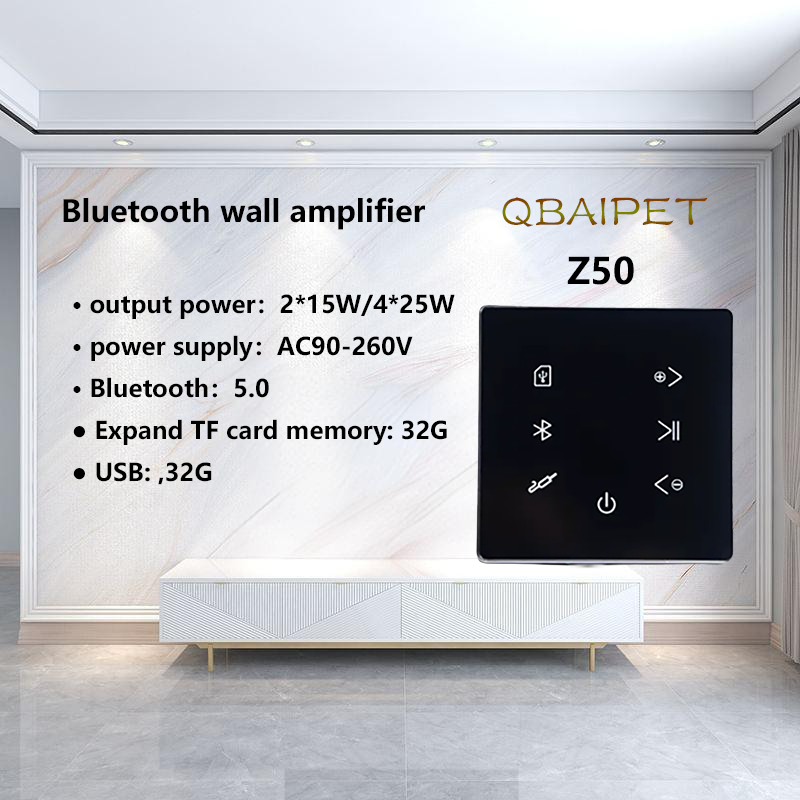 Bluetooth Wall Amplifier Home  – Home Cinema Speaker System recenzja i cena