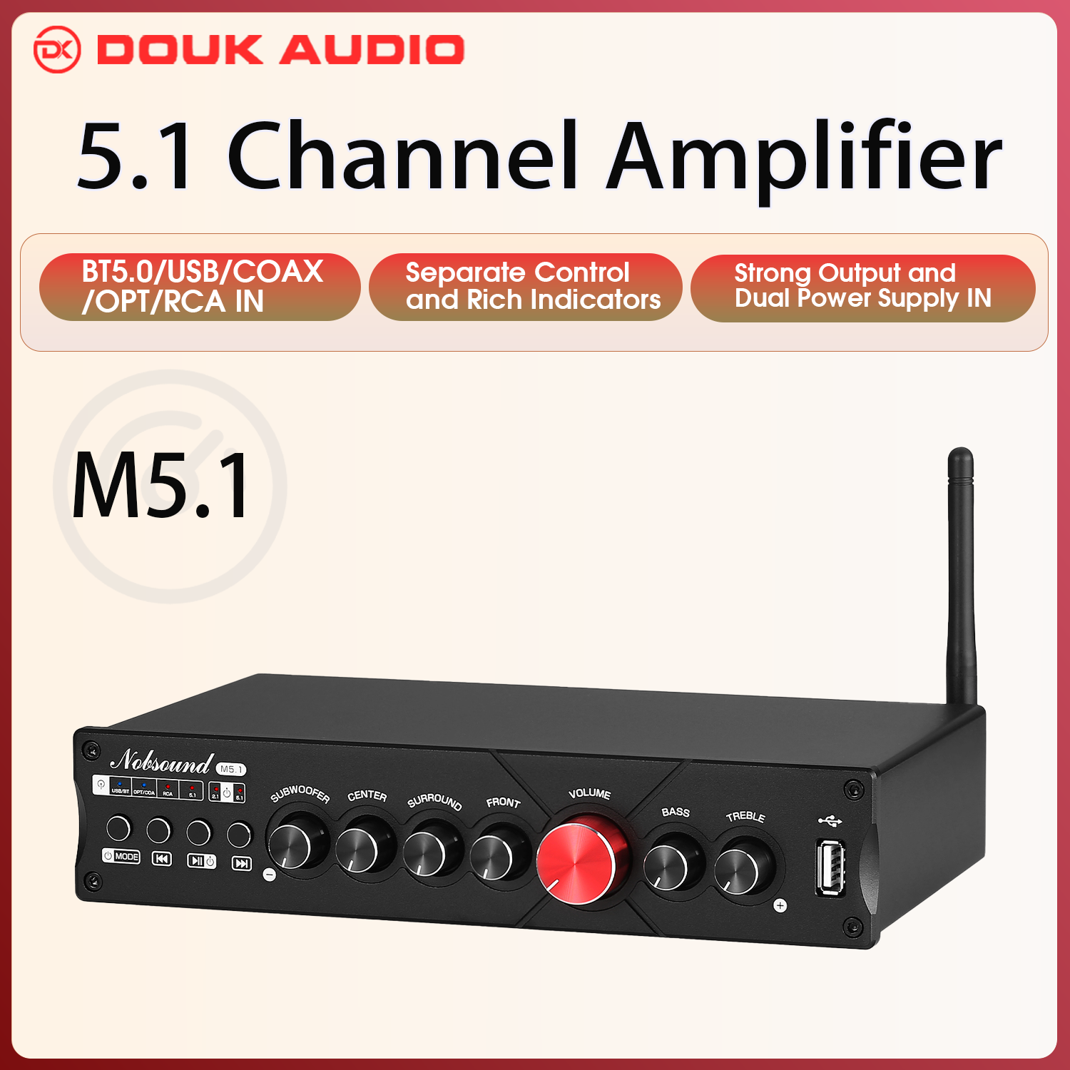 Douk Audio 5.1 Channel Digital – Home Cinema Samsung 5.1 recenzja i cena