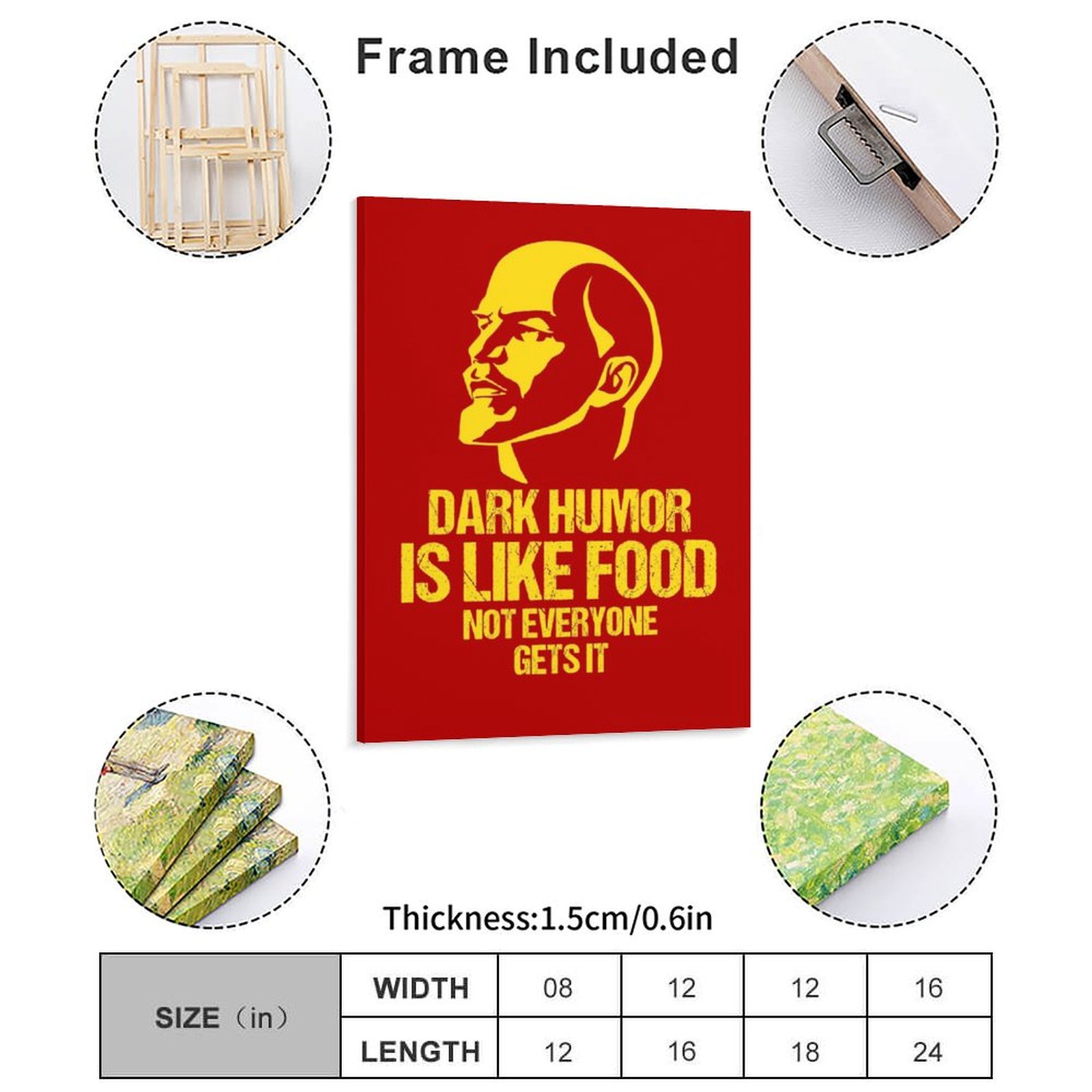 Lenin Dark Humor Is Like Food  – Home Cinema Food recenzja i cena