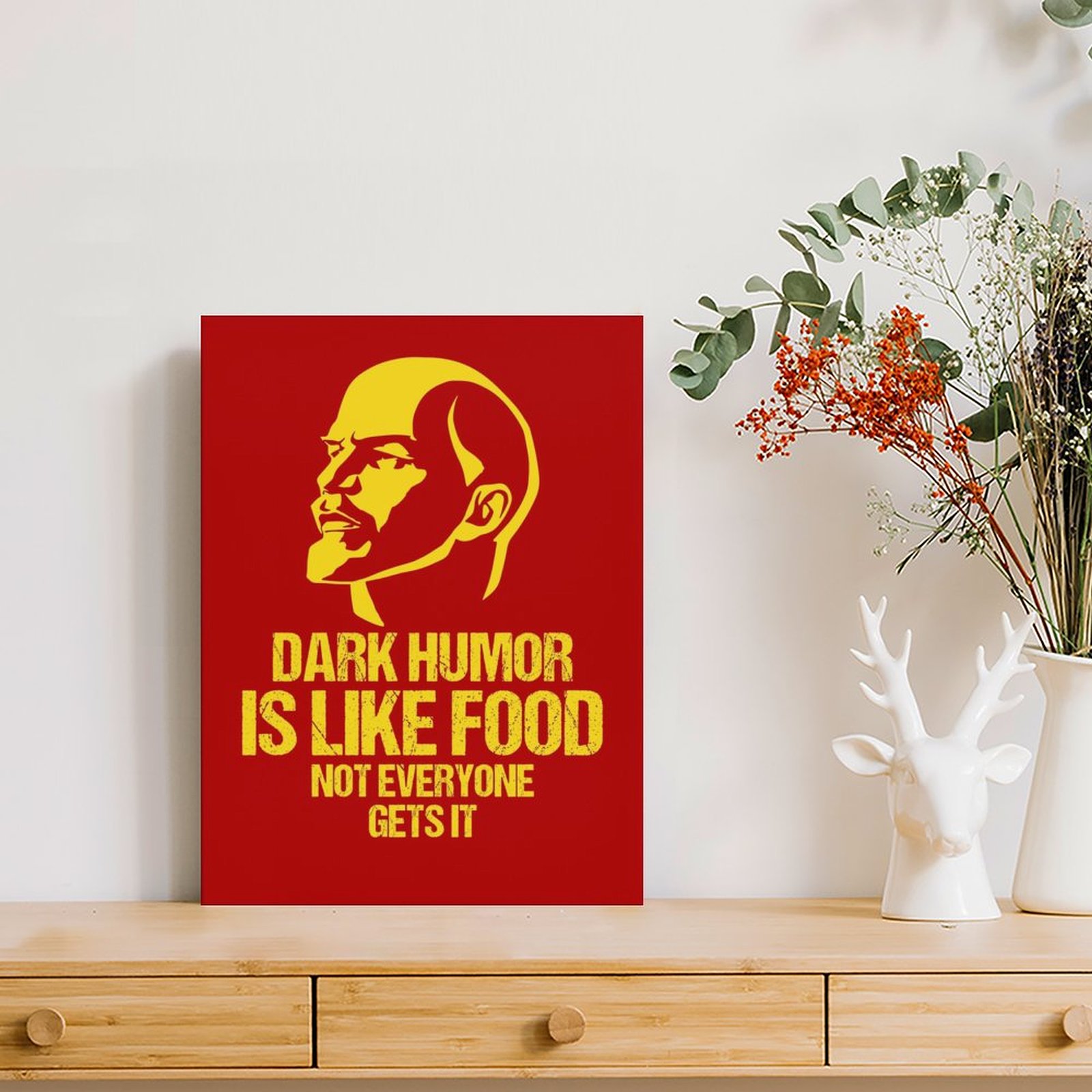 Lenin Dark Humor Is Like Food  – Home Cinema Food recenzja i cena