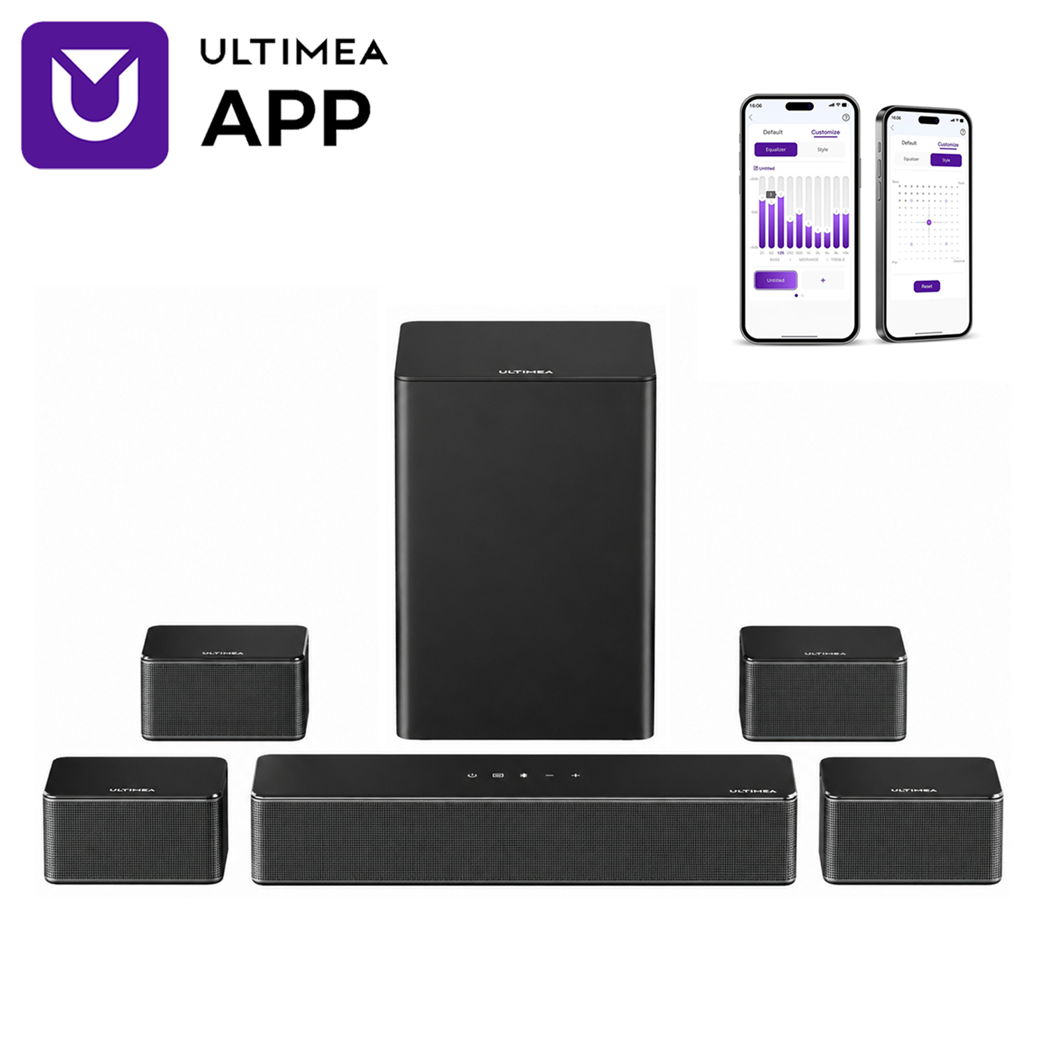 ULTIMEA 7.1 Surround Sound Sys – Home Cinema Speaker System recenzja i cena