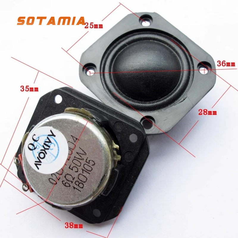 SOTAMIA 2PCS 1.25 Inch Mini Au – Home Cinema Speaker System recenzja i cena