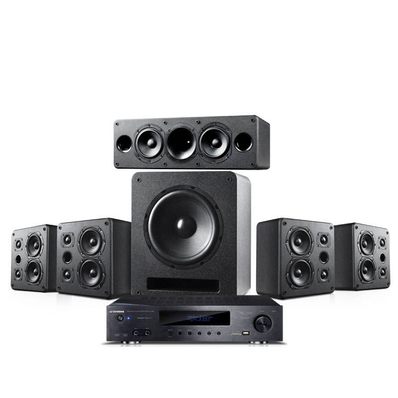 New H5 Home Theatre Audio Kit  – Home Cinema Speaker System recenzja i cena