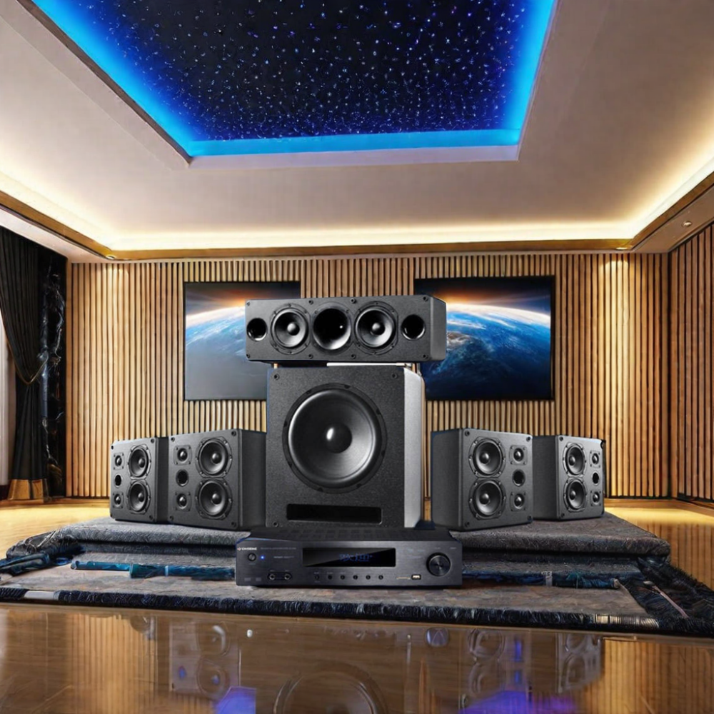 New H5 Home Theatre Audio Kit  – Home Cinema Speaker System recenzja i cena