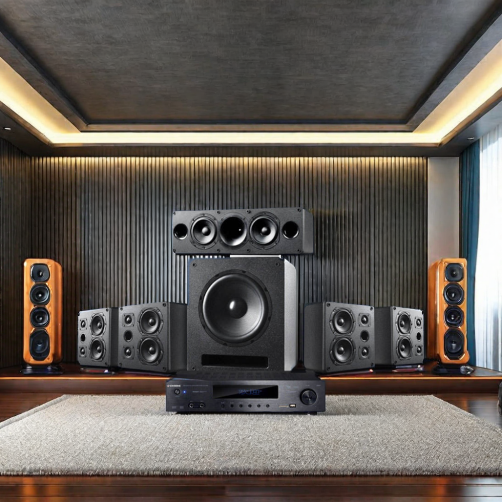 New H5 Home Theatre Audio Kit  – Home Cinema Speaker System recenzja i cena