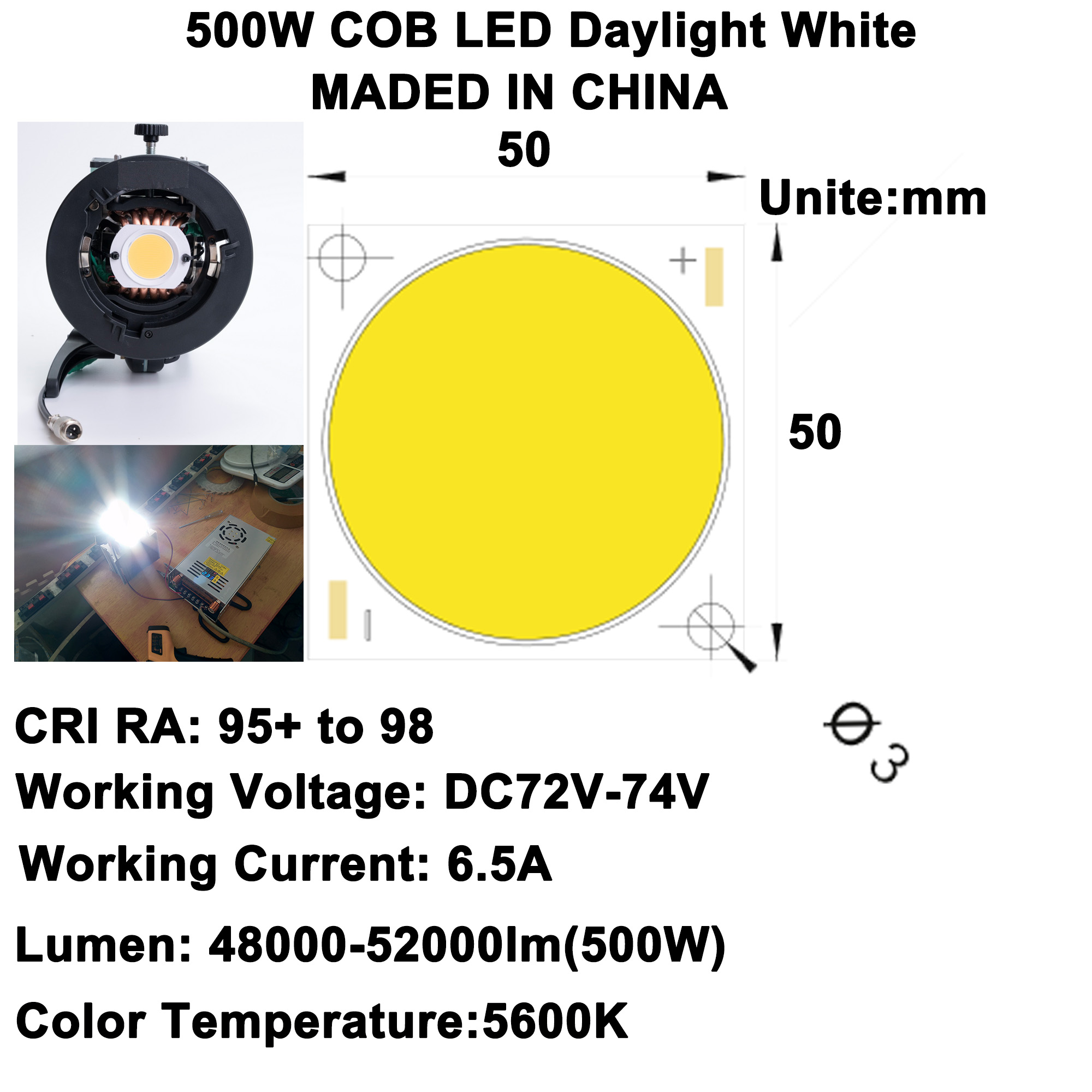 DIY LED U-HOME High CRI Ra 97+ – Home Cinema Diy recenzja i cena