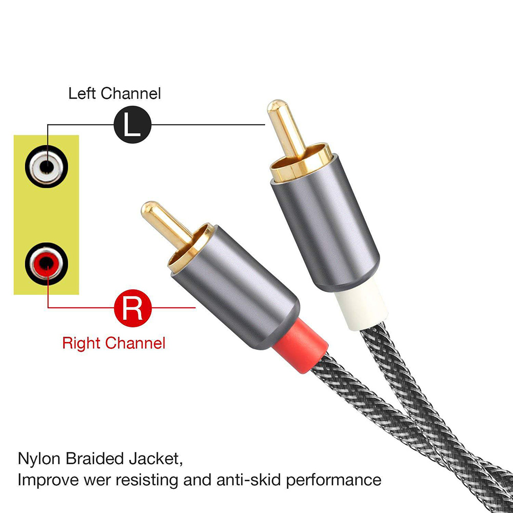 2RCA To 2 RCA Male To Male Aud – Home Cinema Tv recenzja i cena