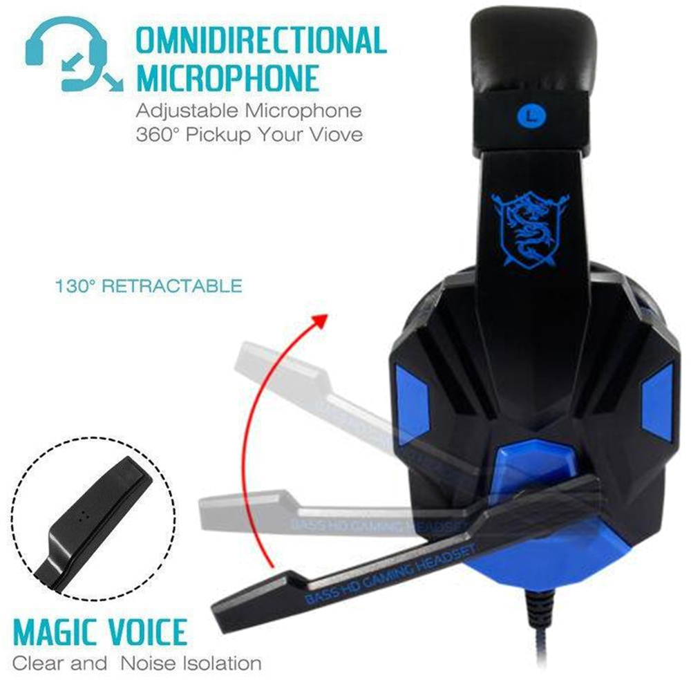 Gaming Headphones 3.5mm Wired  – Home Cinema Headphones recenzja i cena