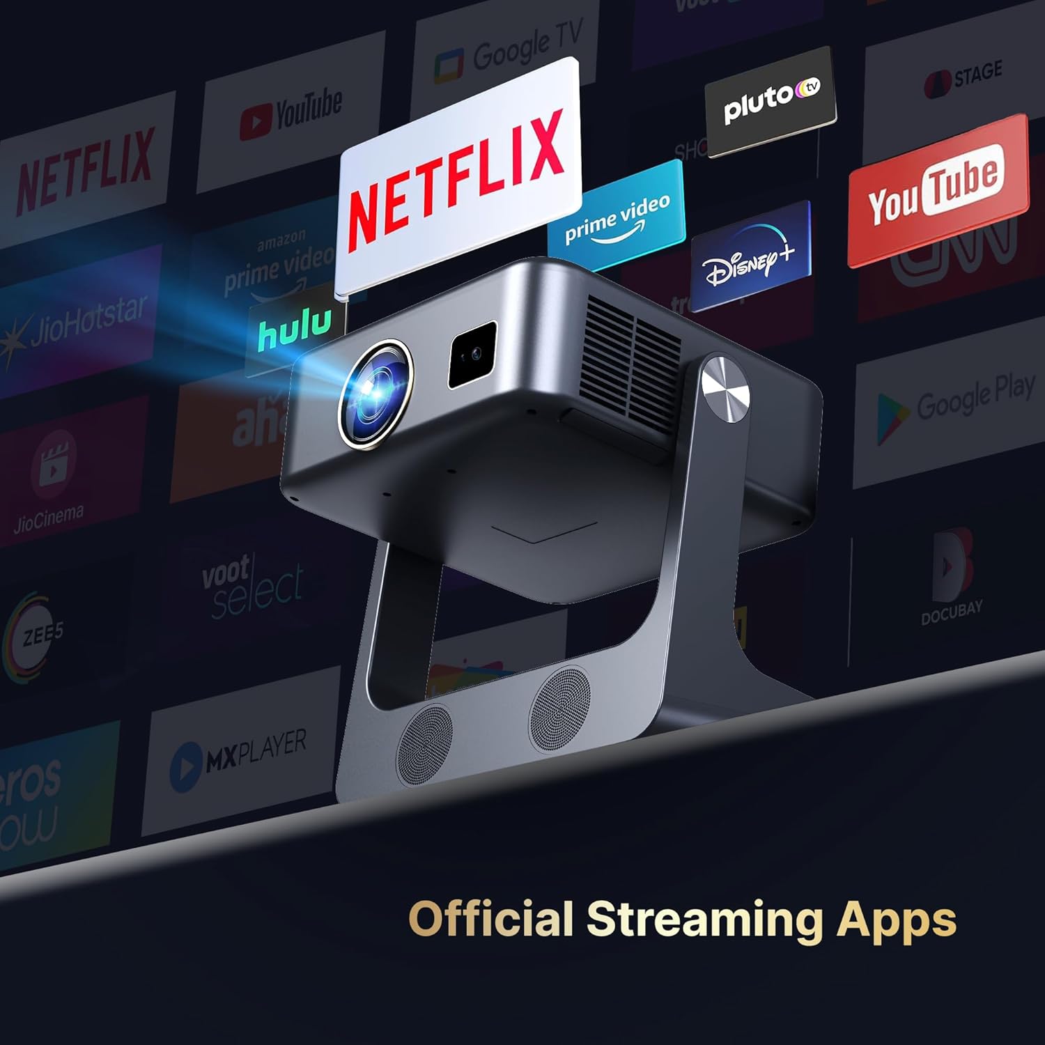 Mini Portable 4K Google TV OS  – Home Cinema Tv recenzja i cena