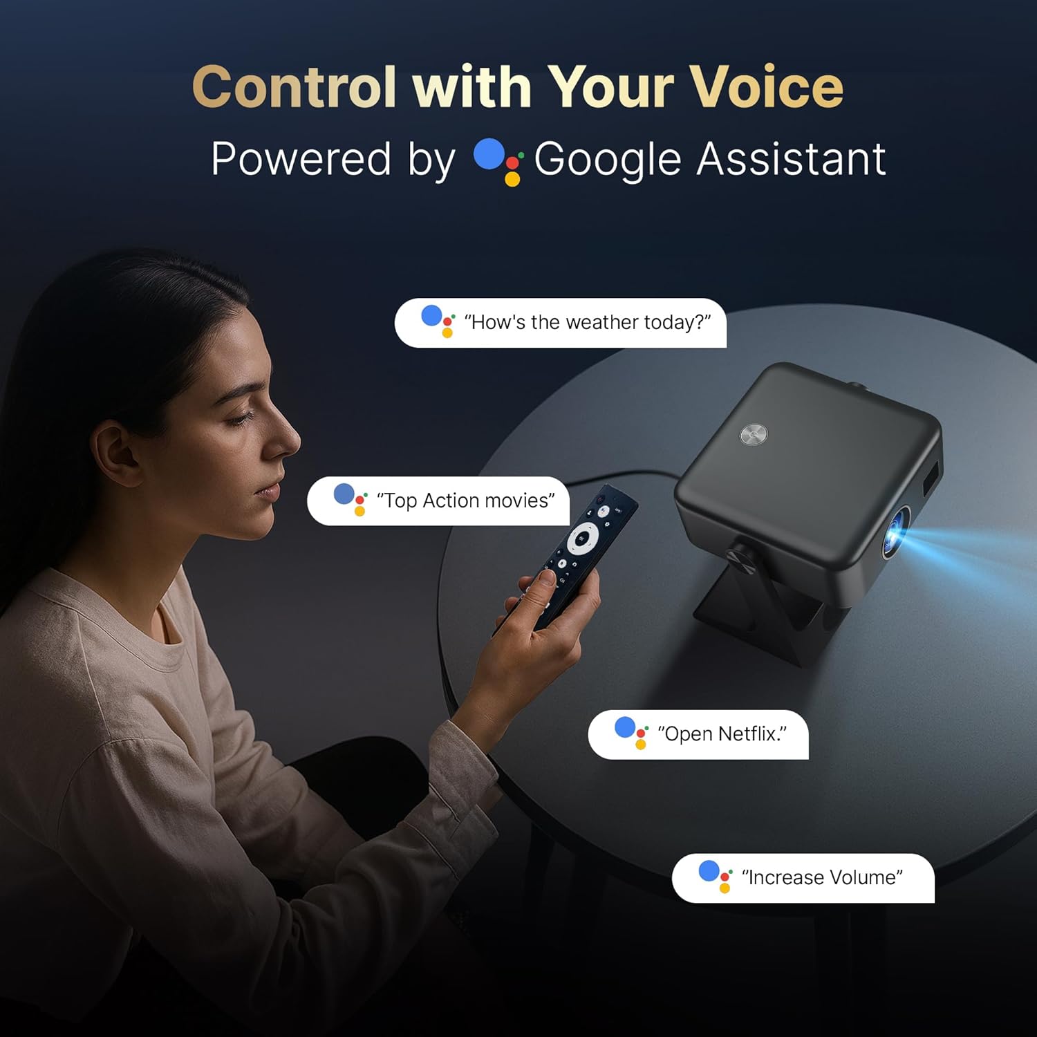 Mini Portable 4K Google TV OS  – Home Cinema Tv recenzja i cena