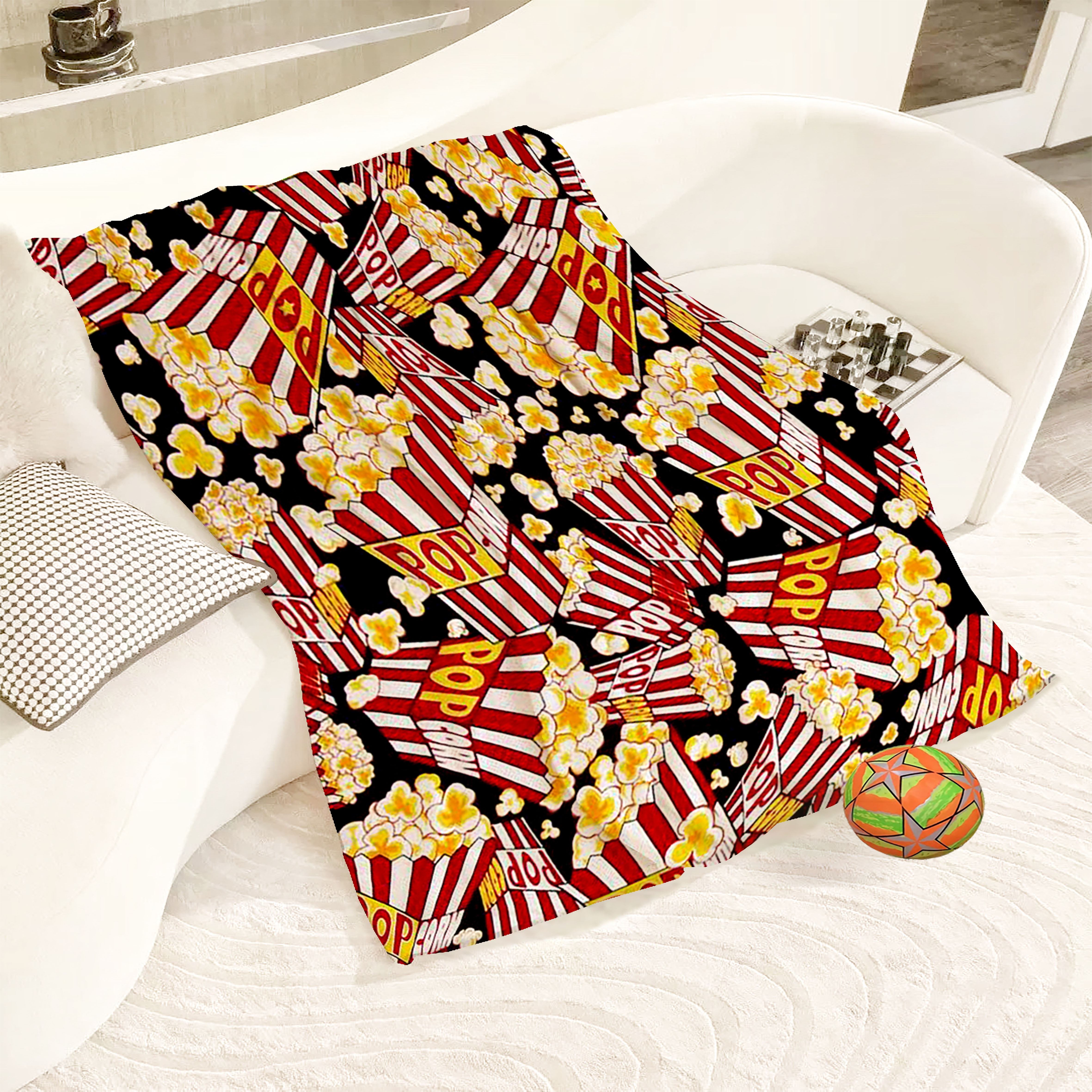 Popcorn Blanket, Cinema Flanne – Home Cinema Food recenzja i cena